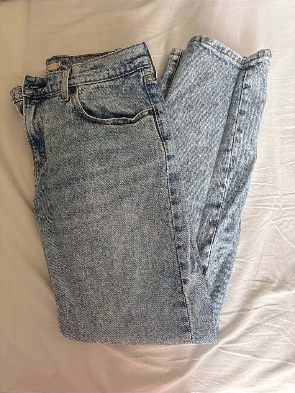 Levi's Light Wash Blue High-Rise Jeans